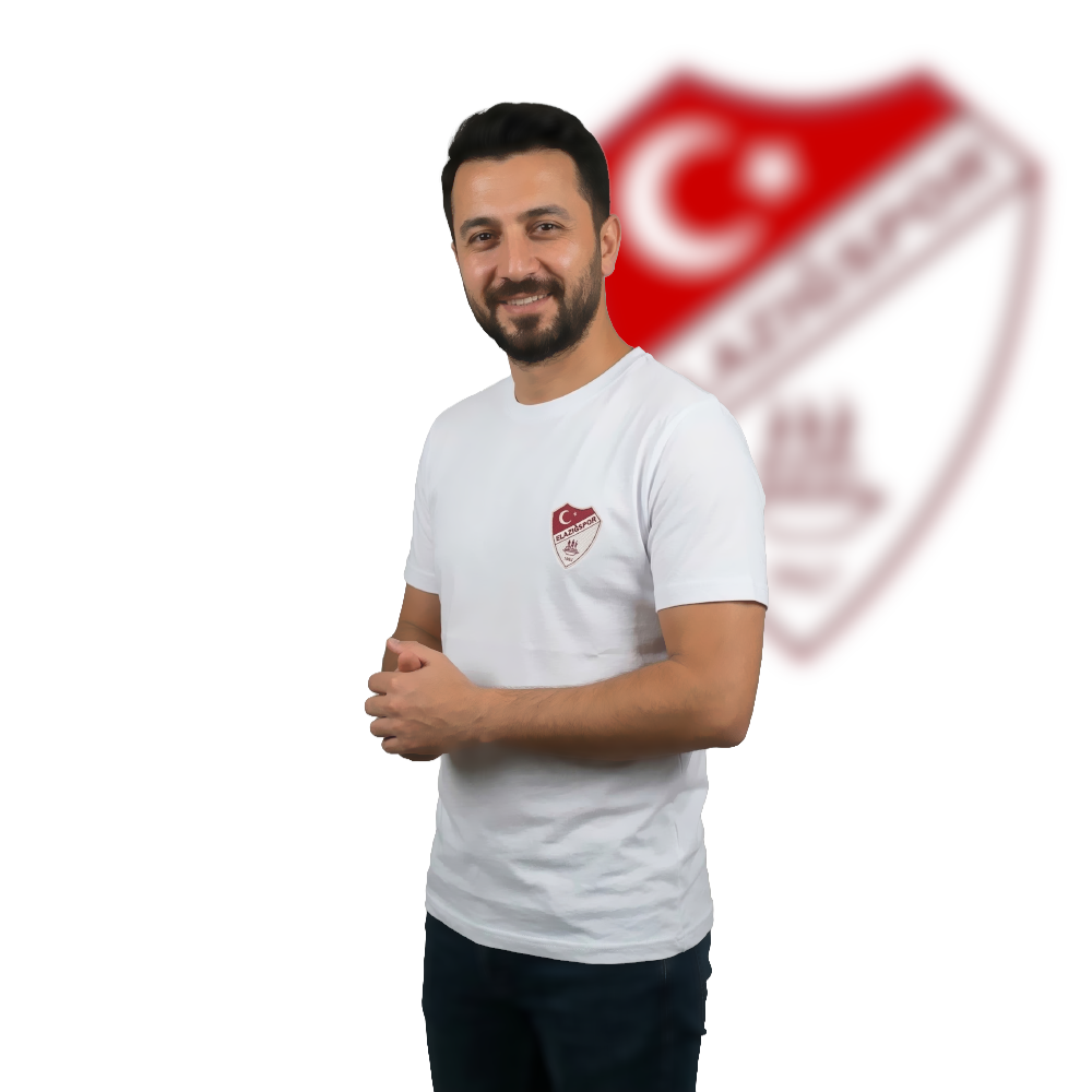 Elazığspor Lisanslı "Arma Ruhu" Pamuklu Beyaz Taraftar Tshirt
